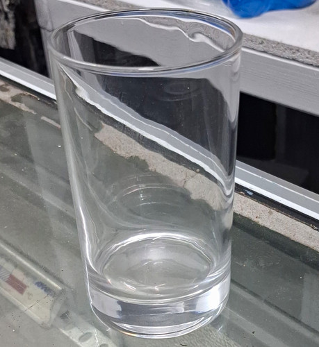 Clear glass tumbler - clear,
