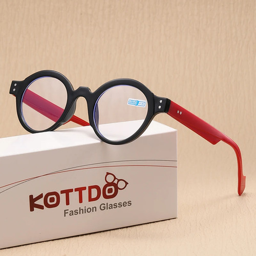 Round reading glasses - reading,