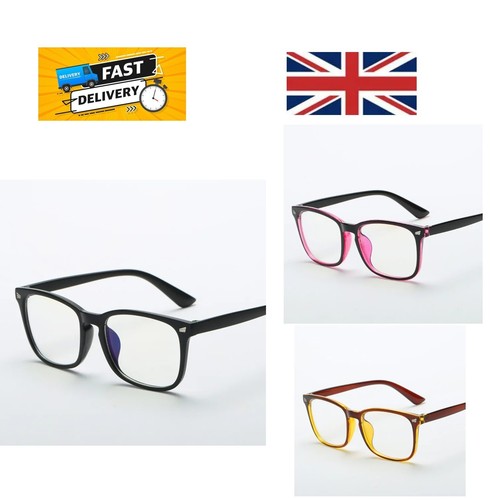Fashion unisex square glasses - unisex,
