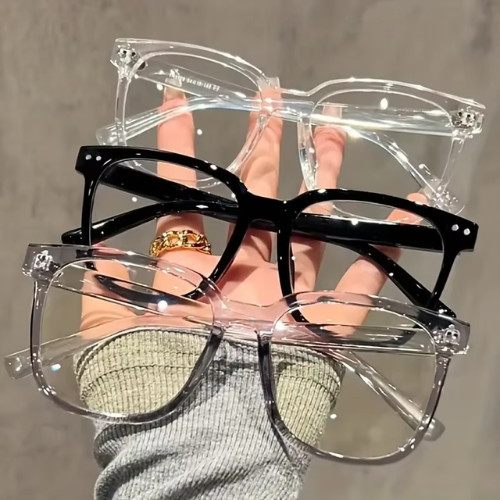3pcs unisex square blue light - unisex,