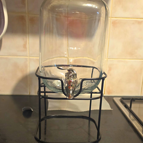 Clear glass beverage - glass, 5l