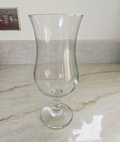 Clear glass hurricane - clear,