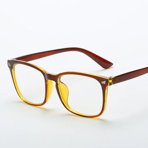 Unisex square frame glasses - frame,