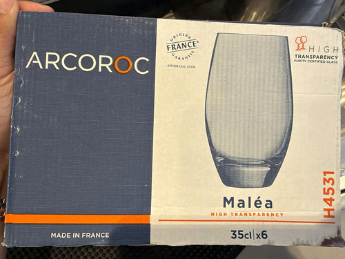 Arcoroc maléa clear high - clear,