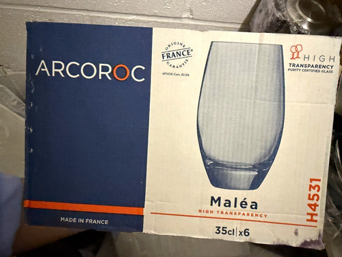 Arcoroc maléa clear - maléa, high