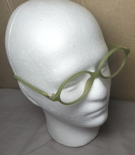 Pale green retro - retro, oval
